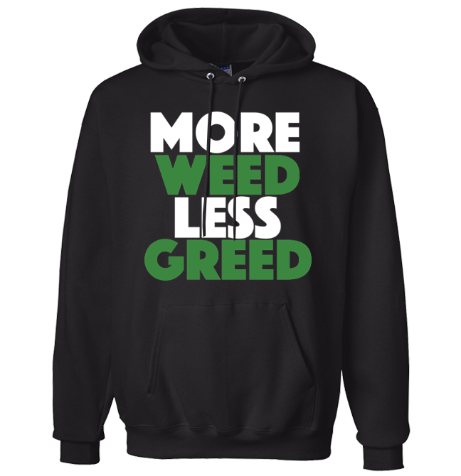 BG More Weed Hoodie