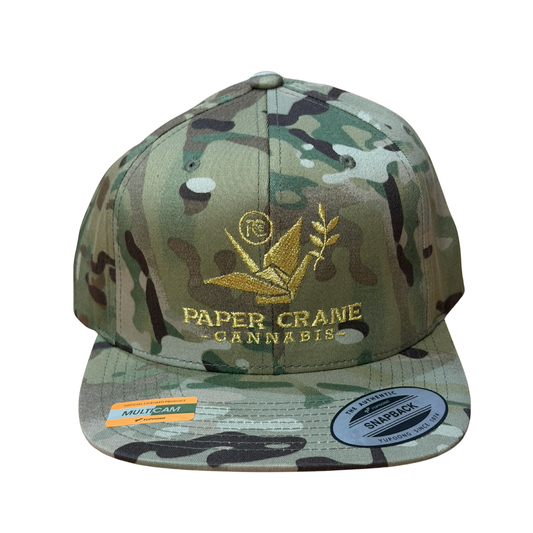PC Flat Brim Camo Hat