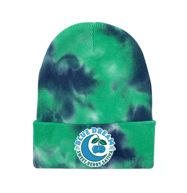 Blue Dream Tie Dye Ocean Beanie