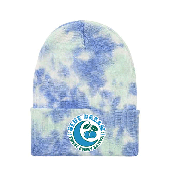 Blue Dream Tie Dye Sky Beanie