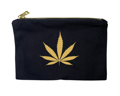 Gold-Foil Leaf Lined Bag